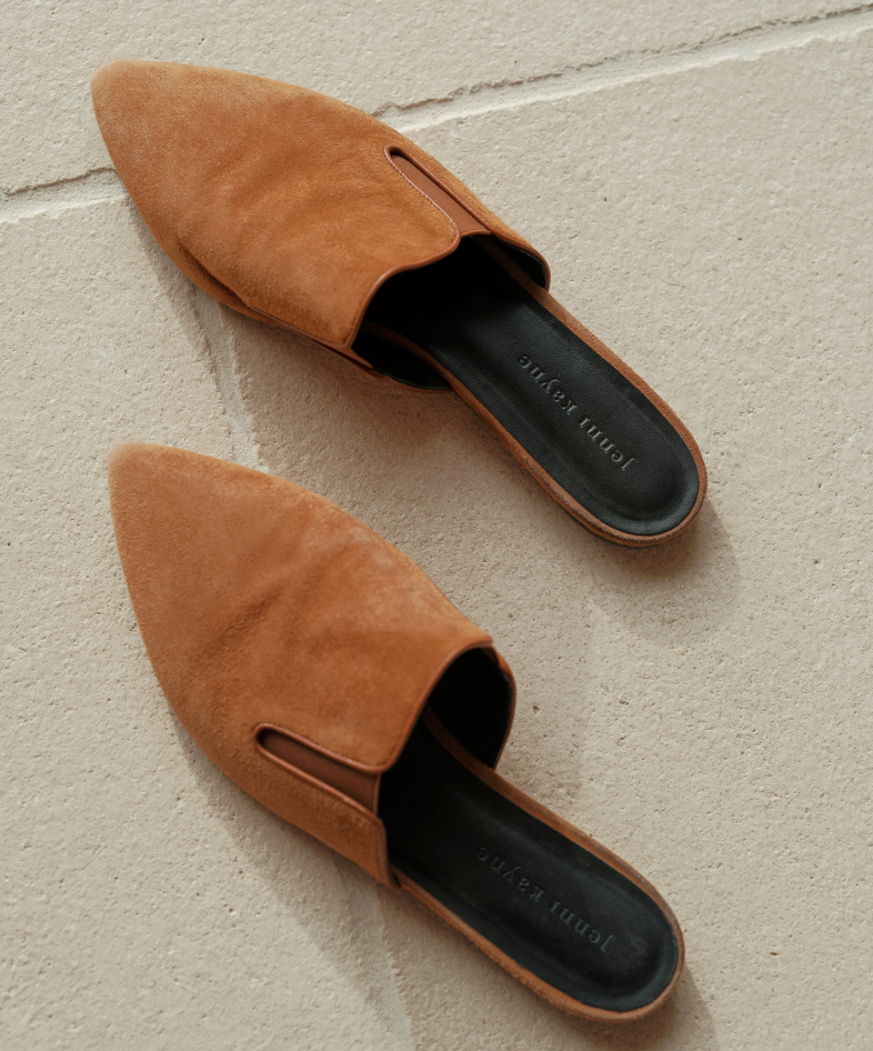 Suede Mule – Oak Essentials