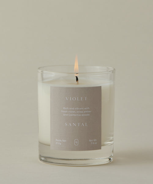Violet Santal Candle – Oak Essentials