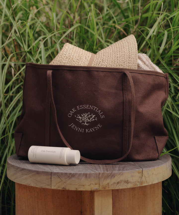 Jenni Kayne x Oak Essentials Canvas Tote Bag