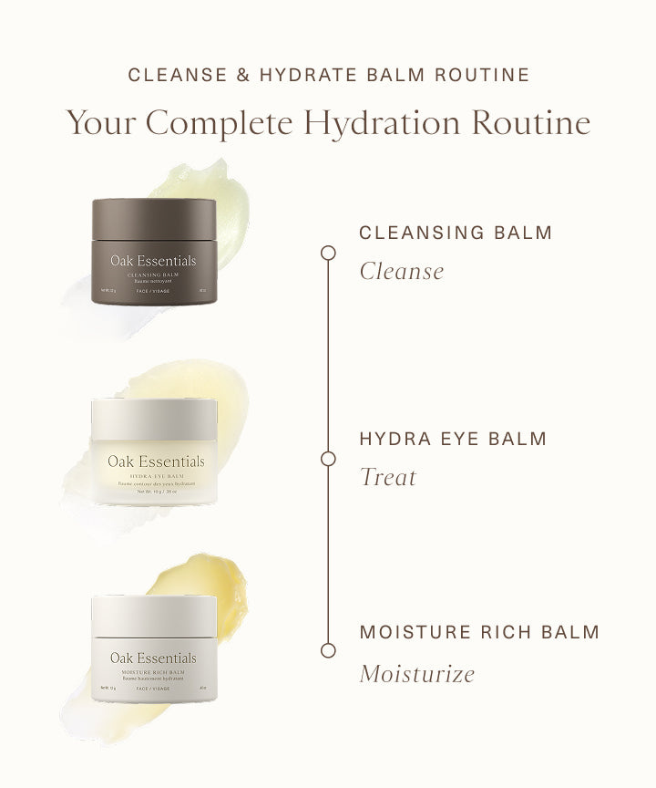 Cleanse & Hydrate Balm Routine