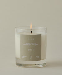 Cuir Rose Candle