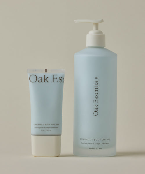 リアン FAVEUR PURE LOTION & IB Essence 【新品】 Luminous Home & Away Duo | Clean Body Lotion Set with Travel – Oak