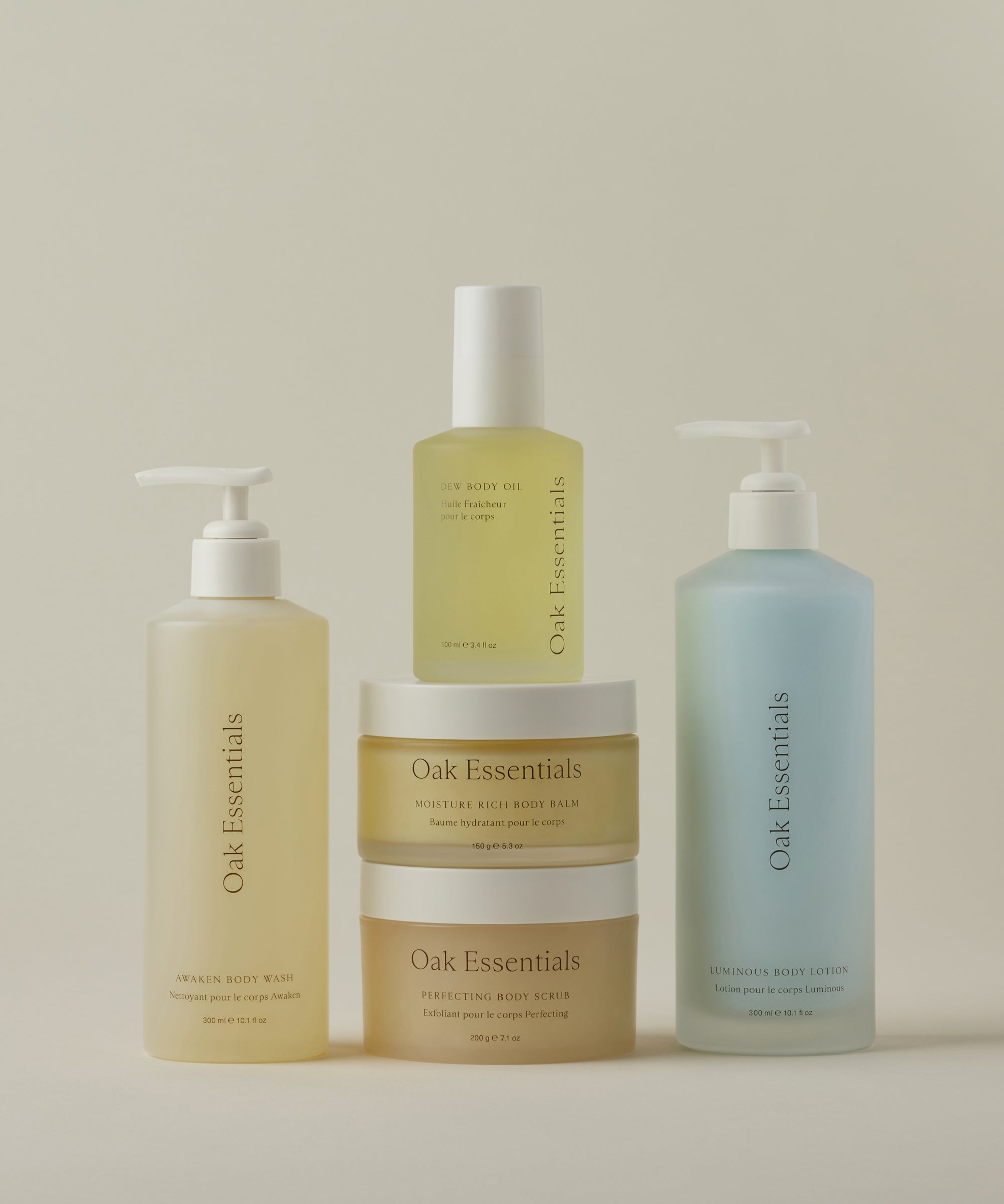 The Body Routine | Clean Body Care Shower Gift Set – Oak Essentials